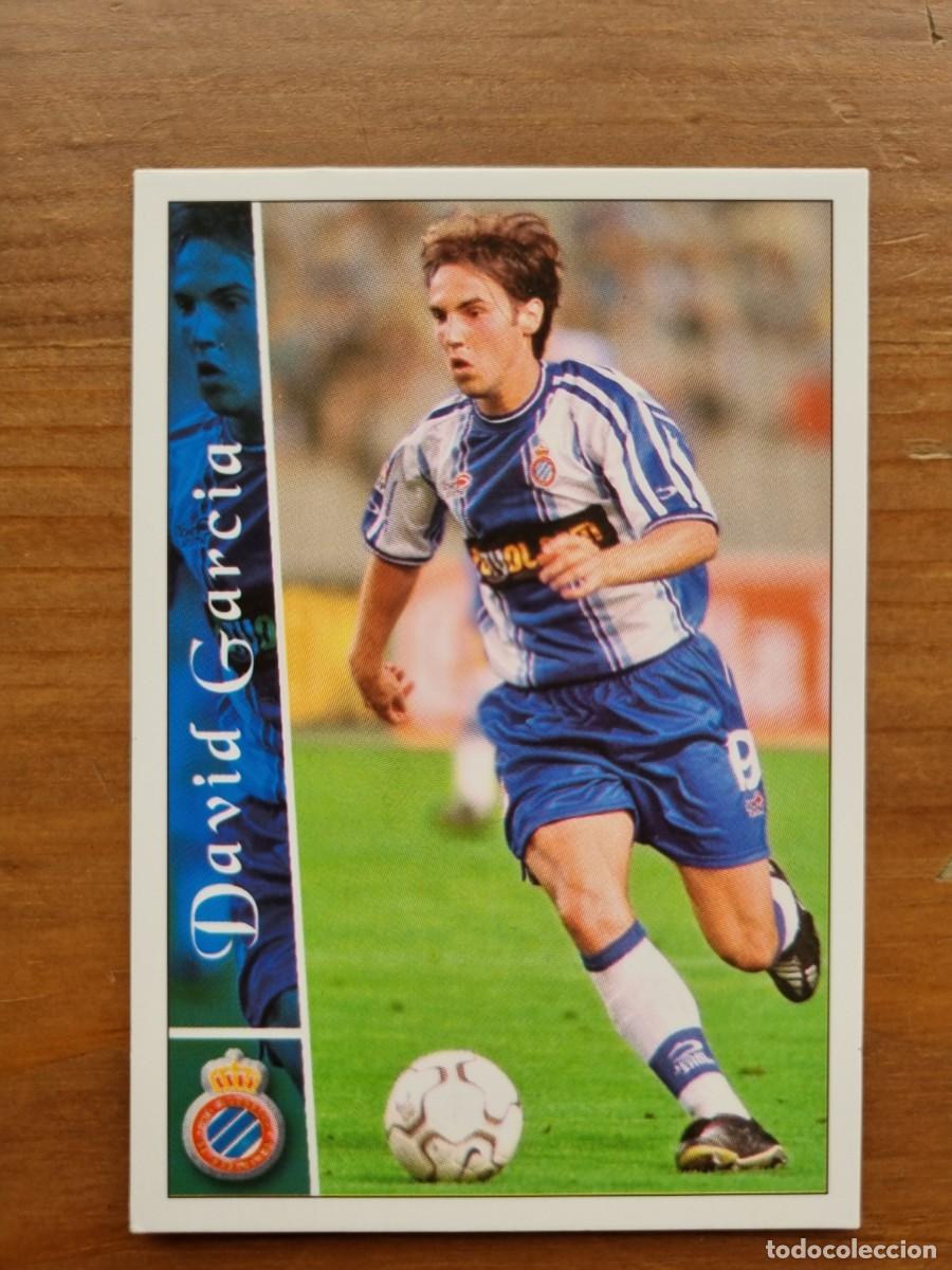 Cromos de f&uacute;tbol: 361 DAVID GARC&Iacute;A (RCD Espanyol). Las Fichas de la Liga 2002 2003 02 03 (Mundicromo)