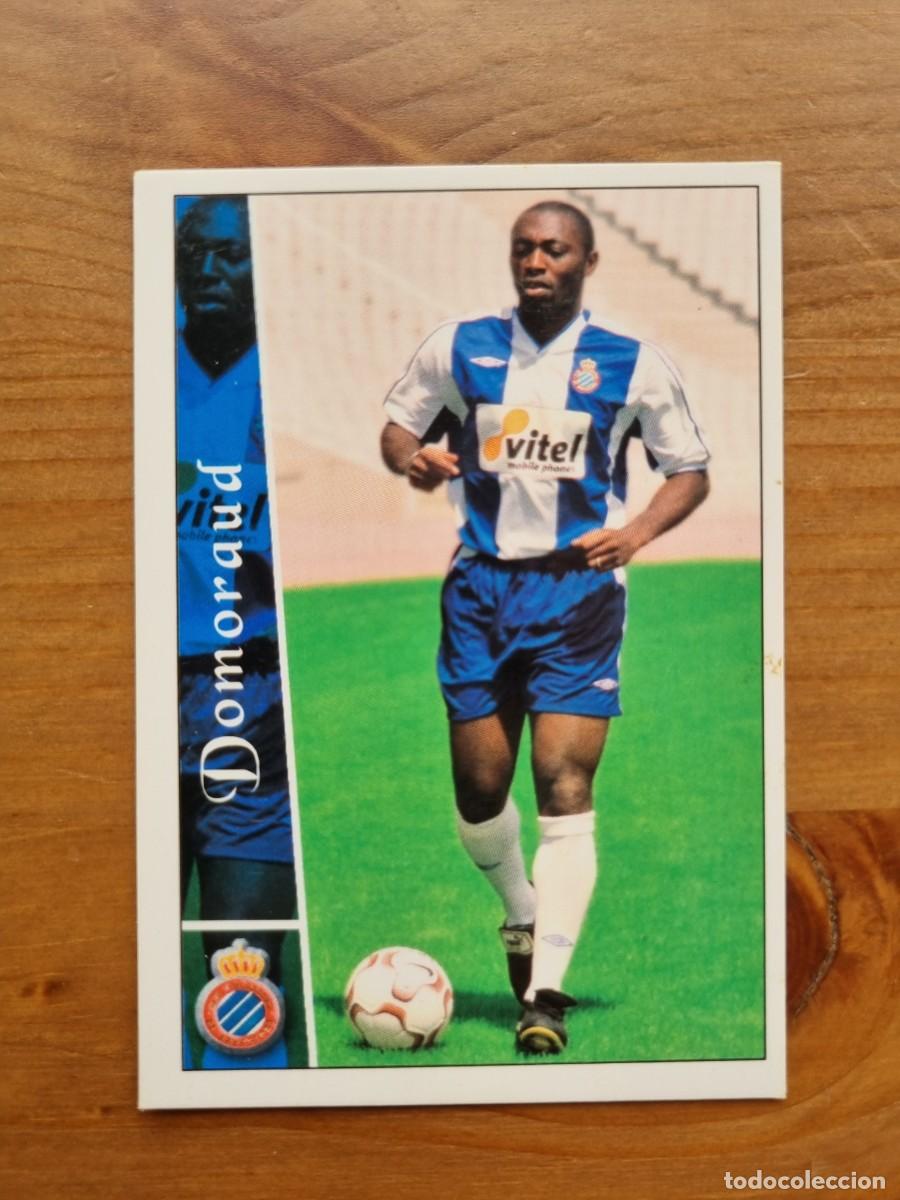 Cromos de f&uacute;tbol: 362 DOMORAUD (RCD Espanyol). Las Fichas de la Liga 2002 2003 02 03 (Mundicromo)