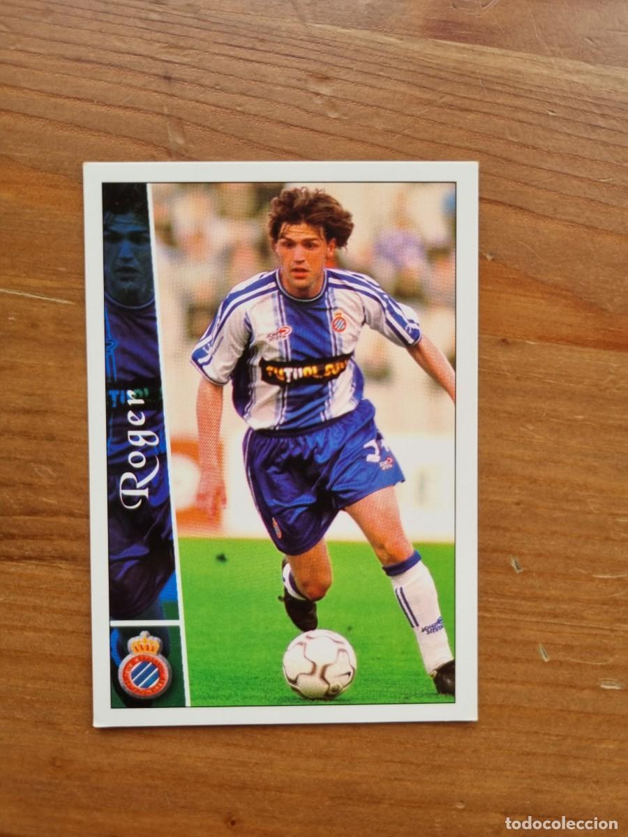 Cromos de f&uacute;tbol: 366 ROGER (RCD Espanyol). Las Fichas de la Liga 2002 2003 02 03 (Mundicromo)