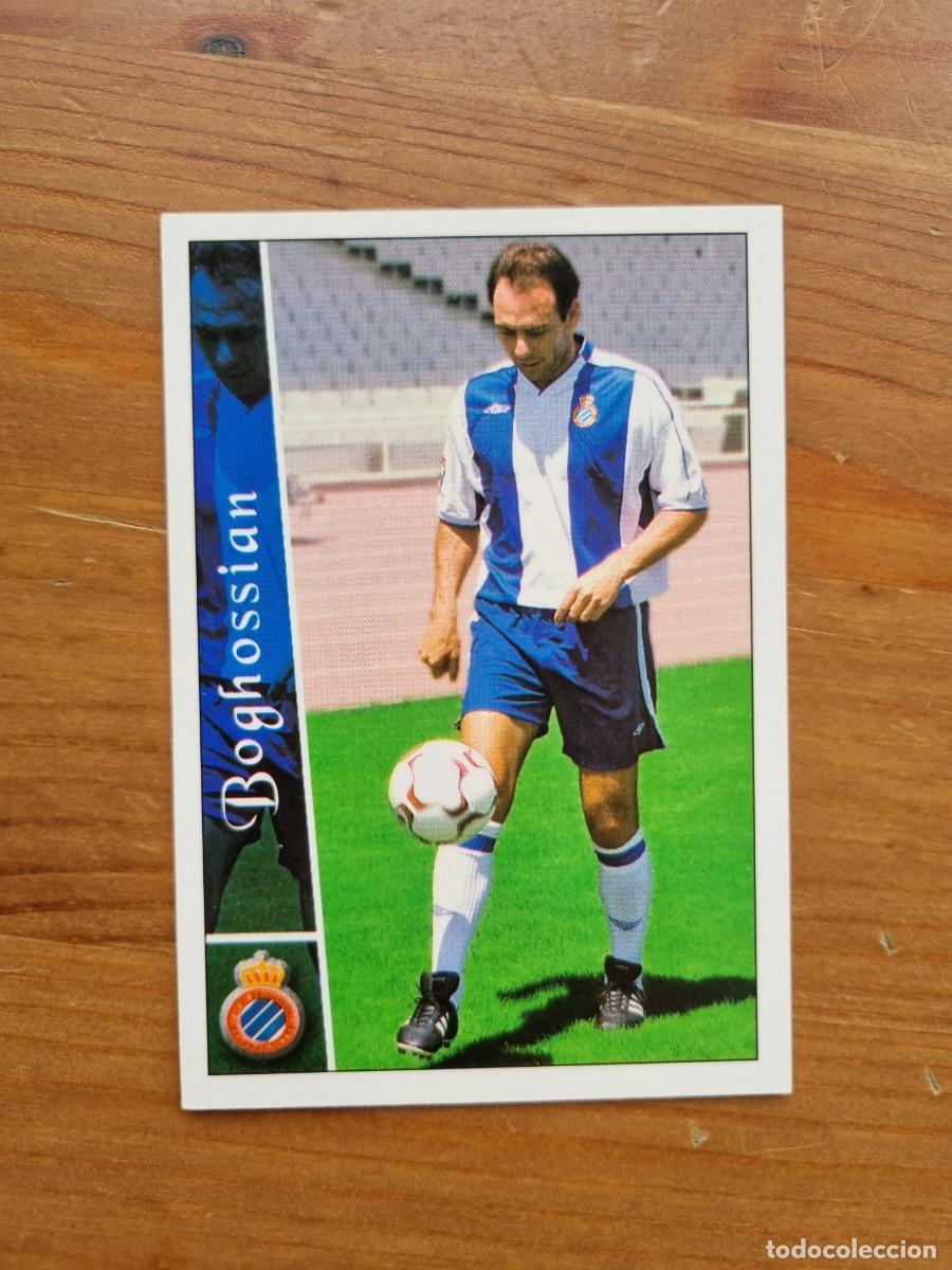 Cromos de f&uacute;tbol: 367 BOGHOSSIAN (RCD Espanyol). Las Fichas de la Liga 2002 2003 02 03 (Mundicromo)