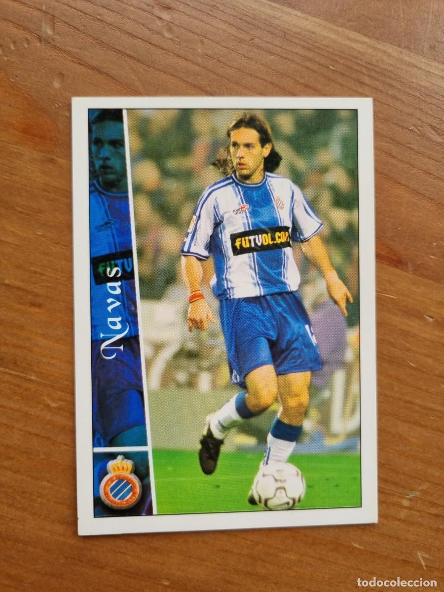 Cromos de f&uacute;tbol: 368 NAVAS (RCD Espanyol). Las Fichas de la Liga 2002 2003 02 03 (Mundicromo)