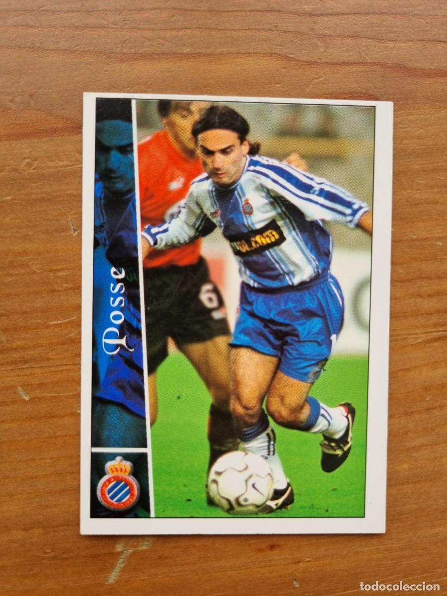 Cromos de f&uacute;tbol: 372 POSSE (RCD Espanyol). Las Fichas de la Liga 2002 2003 02 03 (Mundicromo)