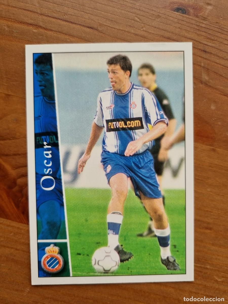 Cromos de f&uacute;tbol: 373 &Oacute;SCAR (RCD Espanyol). Las Fichas de la Liga 2002 2003 02 03 (Mundicromo)