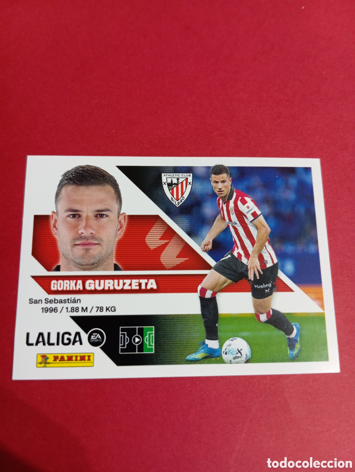 Cromos de f&uacute;tbol: Guruzeta Athletic de Bilbao n&deg;20 / PANINI LIGA ESTE 2026/2027