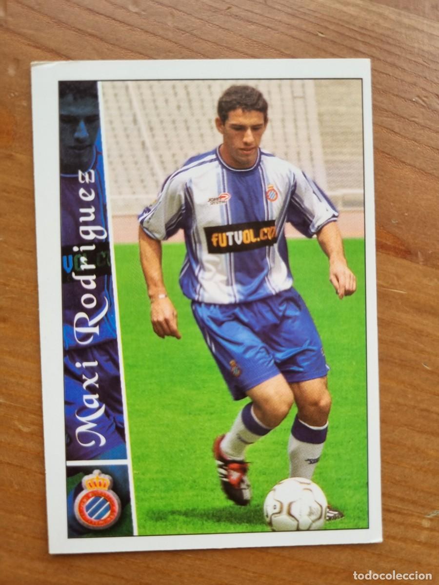 Cromos de f&uacute;tbol: 375 MAXI RODR&Iacute;GUEZ (RCD Espanyol). Las Fichas de la Liga 2002 2003 02 03 (Mundicromo)
