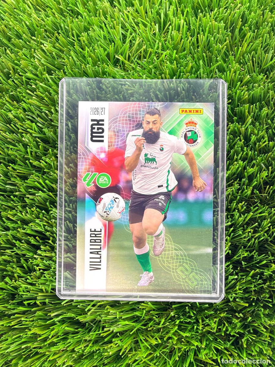 Cromos de f&uacute;tbol: N&ordm; 287 Villalibre R Racing C Megacracks 26 27