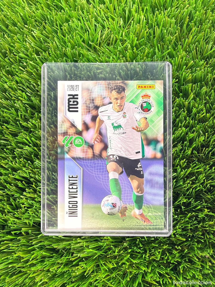 Cromos de f&uacute;tbol: N&ordm; 288 &Iacute;&ntilde;igo Vicente R Racing C Megacracks 26 27