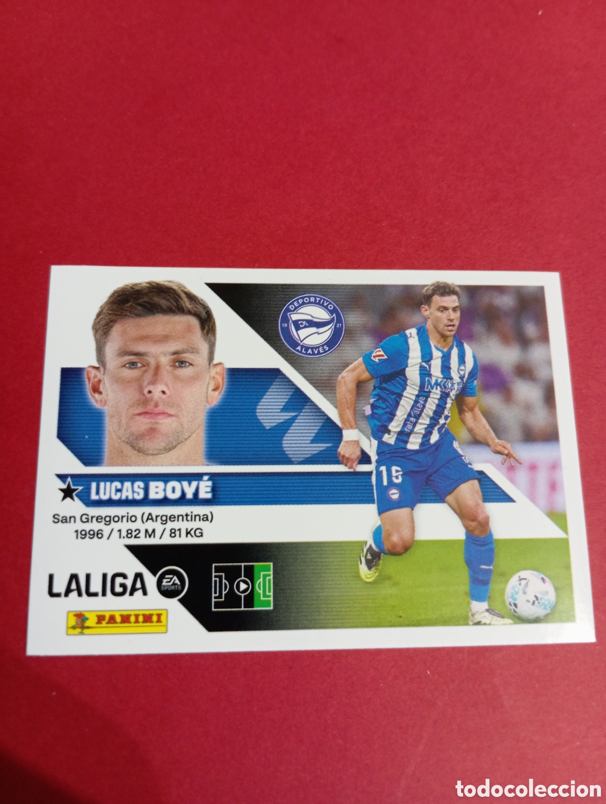 Cromos de f&uacute;tbol: Boy&eacute; Alav&eacute;s n&deg;20 / PANINI LIGA ESTE 2026/2027
