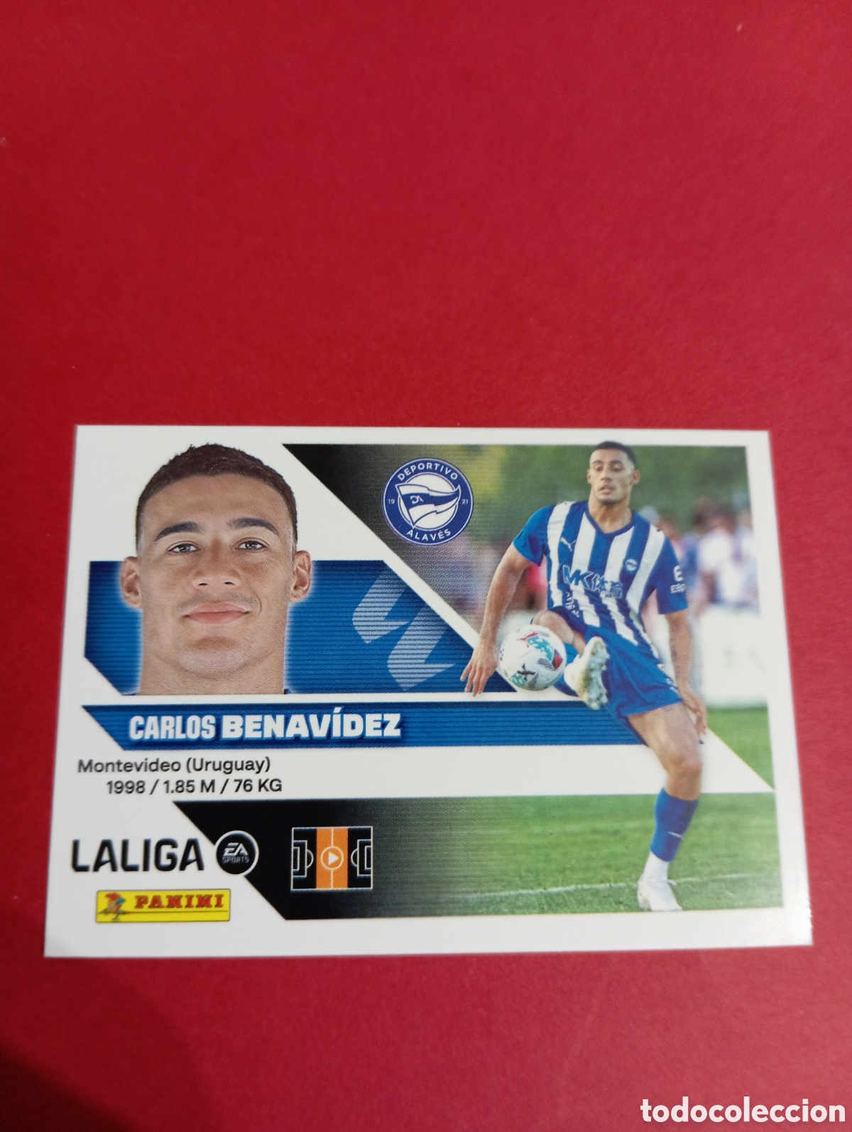 Cromos de f&uacute;tbol: Benav&iacute;dez Alav&eacute;s n&deg;11 / PANINI LIGA ESTE 2026/2027