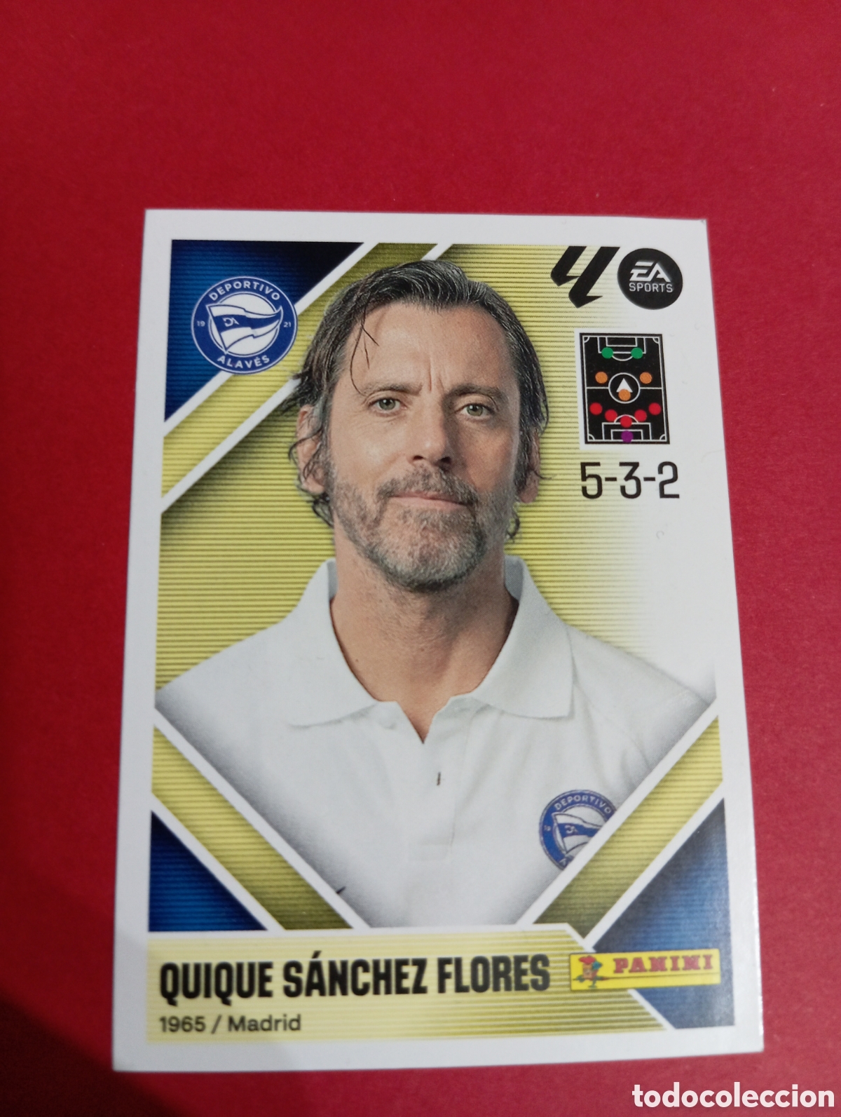 Cromos de f&uacute;tbol: Quique S&aacute;nchez Flores Alav&eacute;s n&deg;2 / PANINI LIGA ESTE 2026/2027