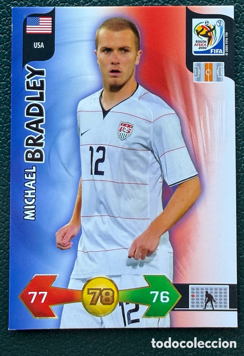 Cromos de Futebol: MICHAEL BRADLEY ESTADOS UNIDOS FICHAS ALBUM ADRENALYN XL MUNDIAL SOUTH AFRICA 2010