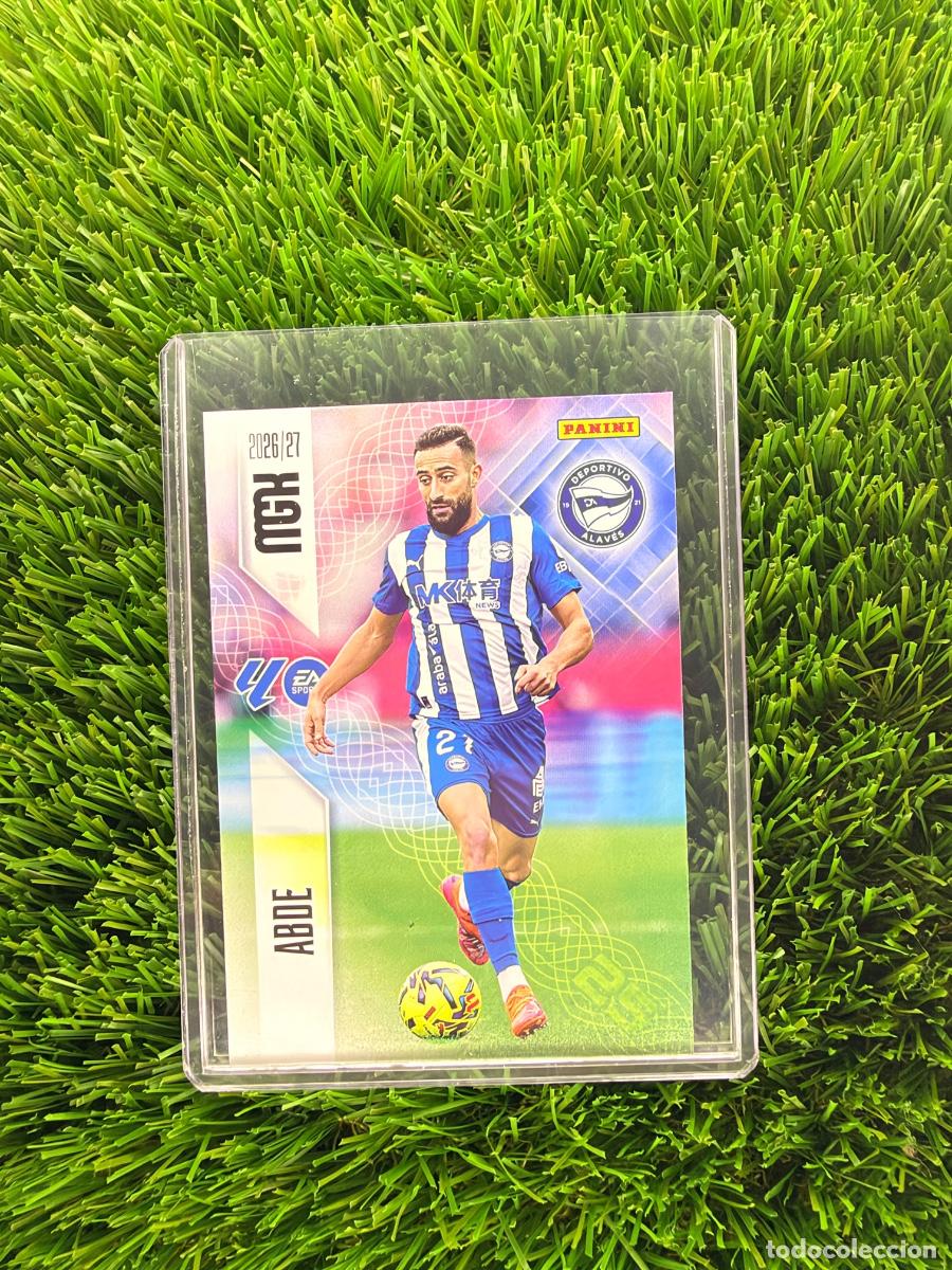 Cromos de f&uacute;tbol: N&ordm; 34 Abde D Alav&eacute;s Megacracks 26 27