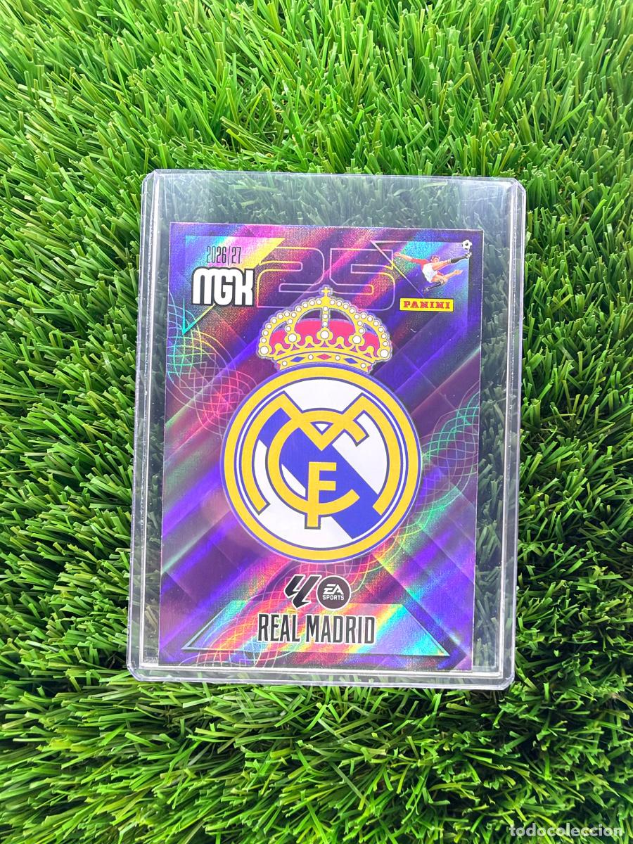 Cromos de Futebol: N&ordm; 217 Escudo Real Madrid CF Megacracks 26 27
