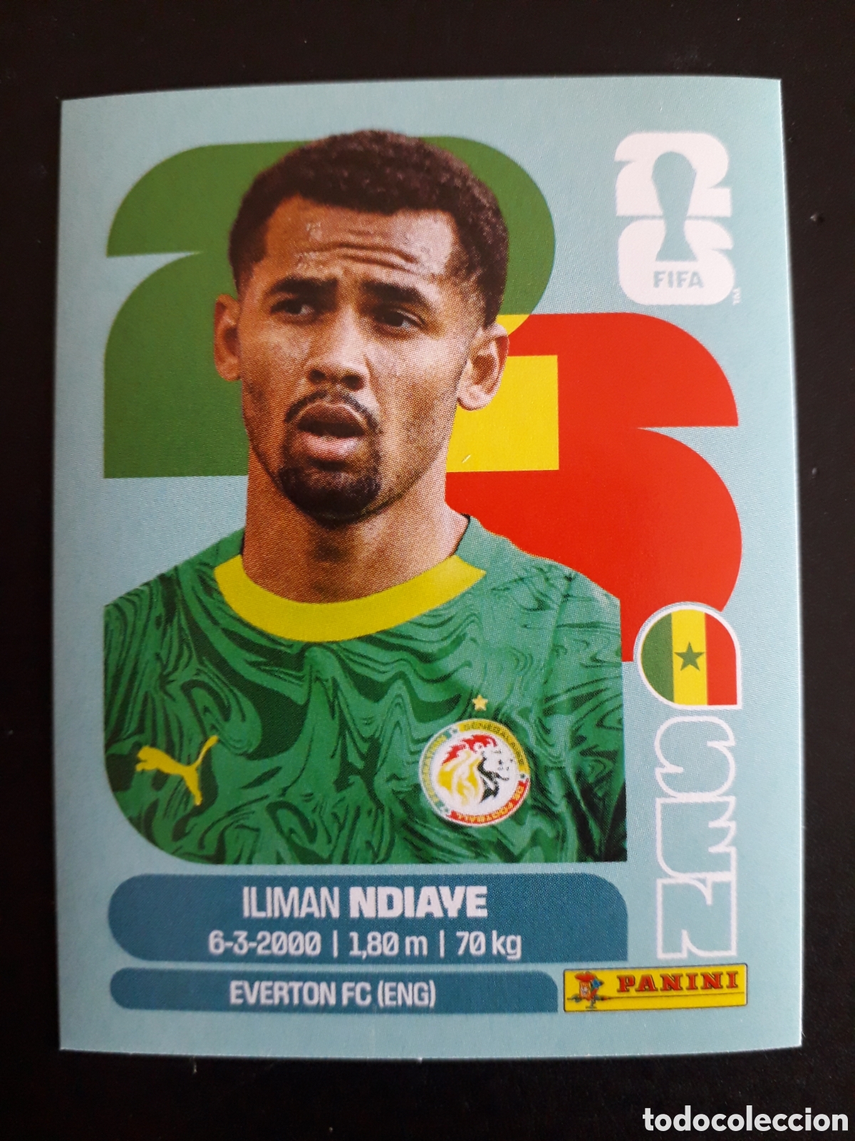 Cromos de f&uacute;tbol: NDIAVE SENEGAL SEN 18 MUNDIAL F&Uacute;TBOL 2026 FIFA WORLD CUP PANINI SIN PEGAR PEDIDO M&Iacute;NIMO 3&euro;.