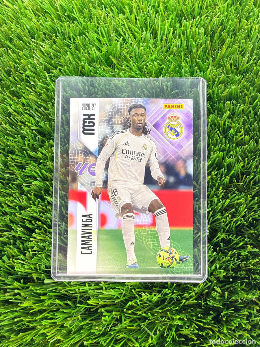 Cromos de f&uacute;tbol: N&ordm; 227 Camavinga Real Madrid CF Megacracks 26 27