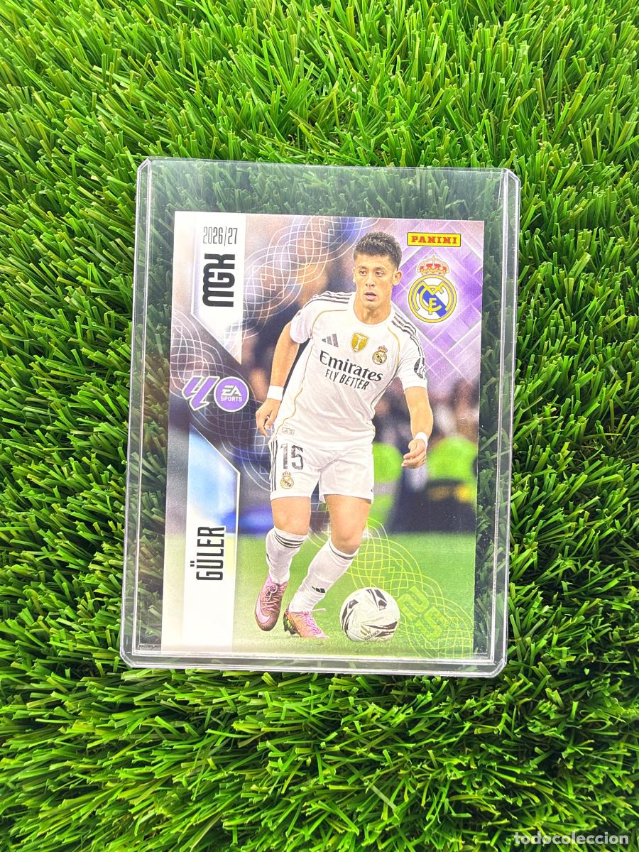 Cromos de f&uacute;tbol: N&ordm; 229 G&uuml;ler Real Madrid CF Megacracks 26 27