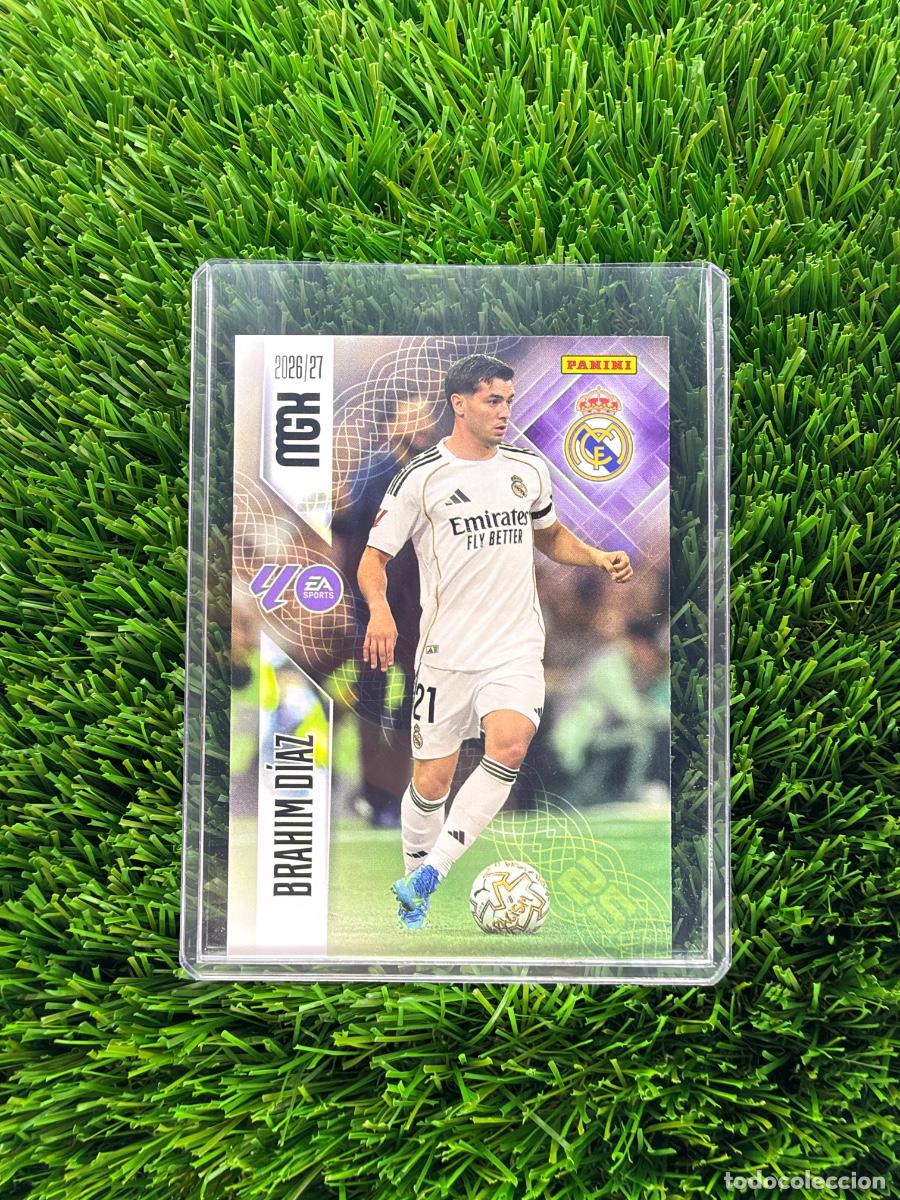 Cromos de f&uacute;tbol: N&ordm; 230 Brahim D&iacute;az Real Madrid CF Megacracks 26 27