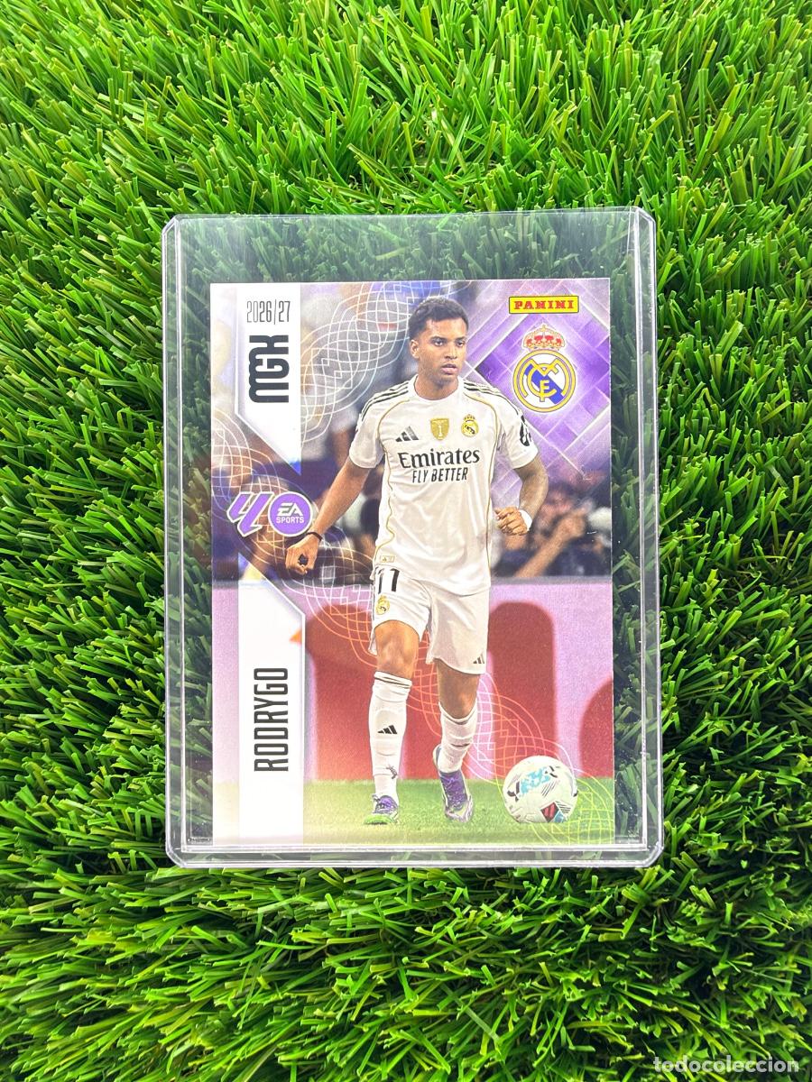 Cromos de f&uacute;tbol: N&ordm; 231 Rodrygo Real Madrid CF Megacracks 26 27