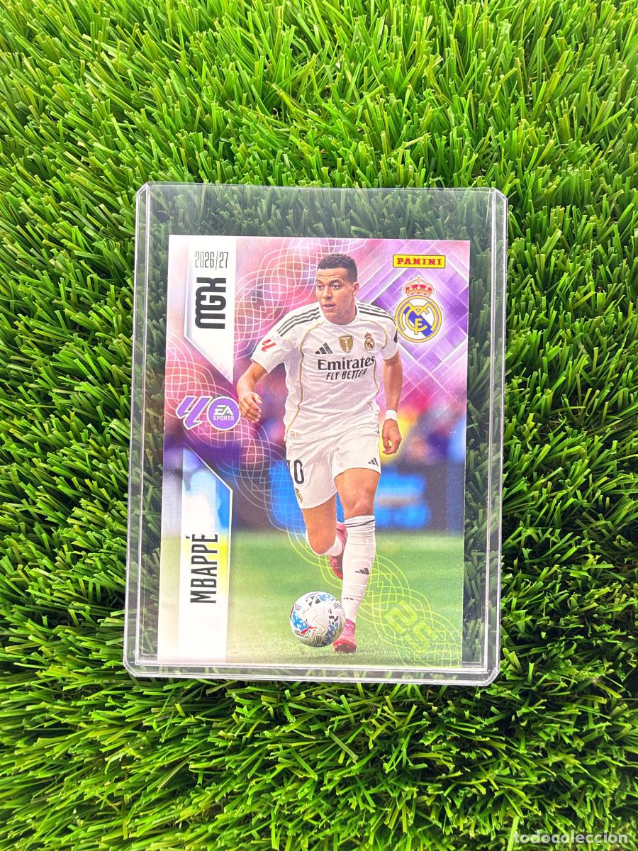 Cromos de f&uacute;tbol: N&ordm; 232 Mbapp&eacute; Real Madrid CF Megacracks 26 27