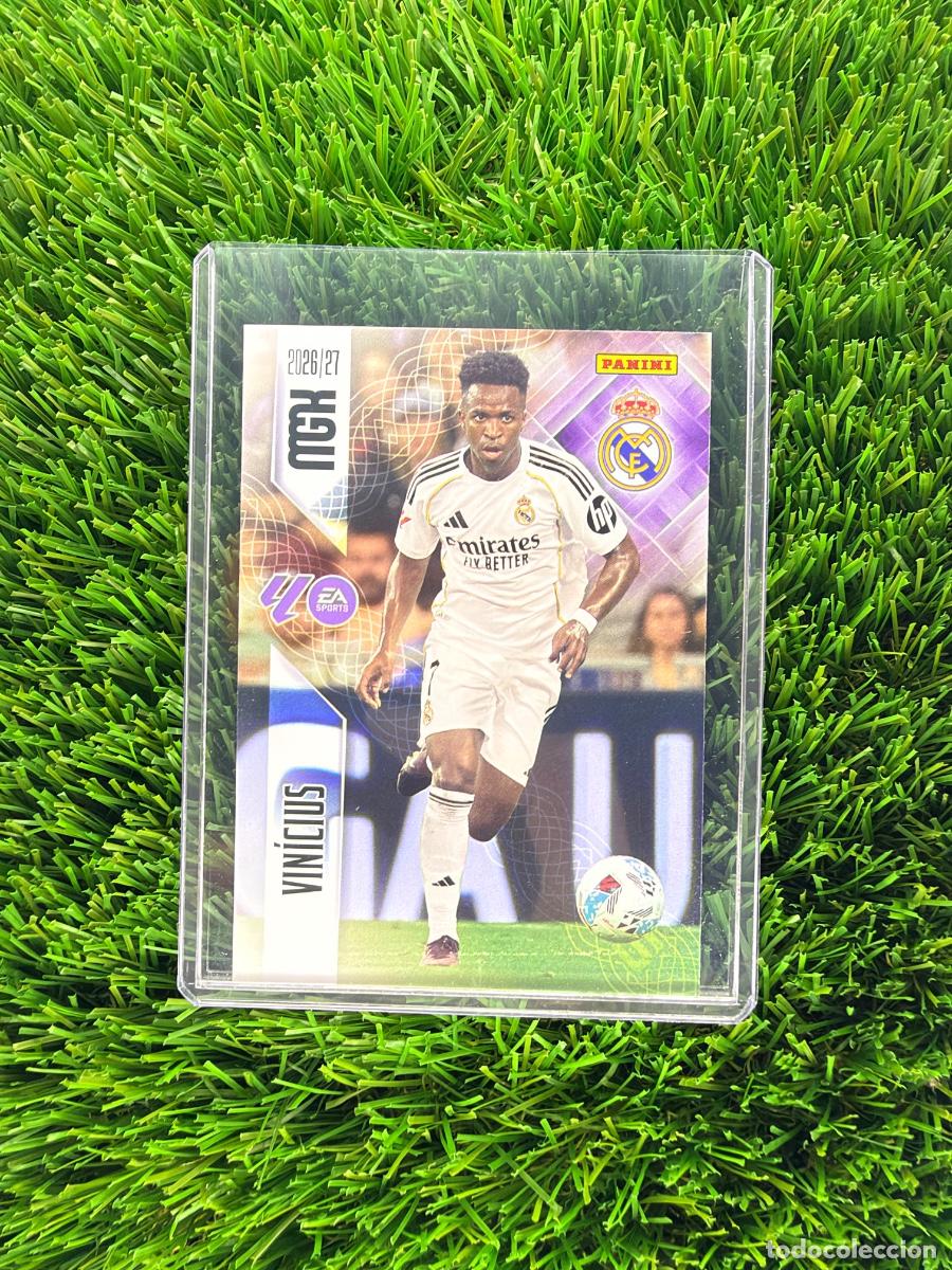 Cromos de f&uacute;tbol: N&ordm; 234 Vin&iacute;cius Jr Real Madrid CF Megacracks 26 27
