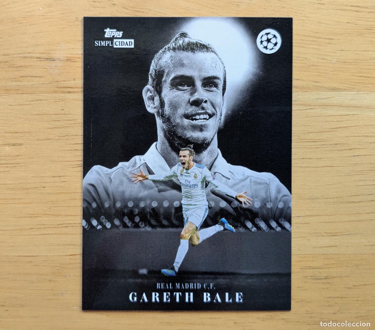 Cromos de f&uacute;tbol: TOPPS SIMPLICIDAD UCC 2025-2026 - GARETH BALE - REAL MADRID CF - EXALTACION