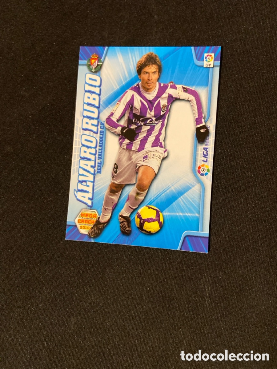Cromos de f&uacute;tbol: ALVARO RUBIO 437 (VALLADOLID)