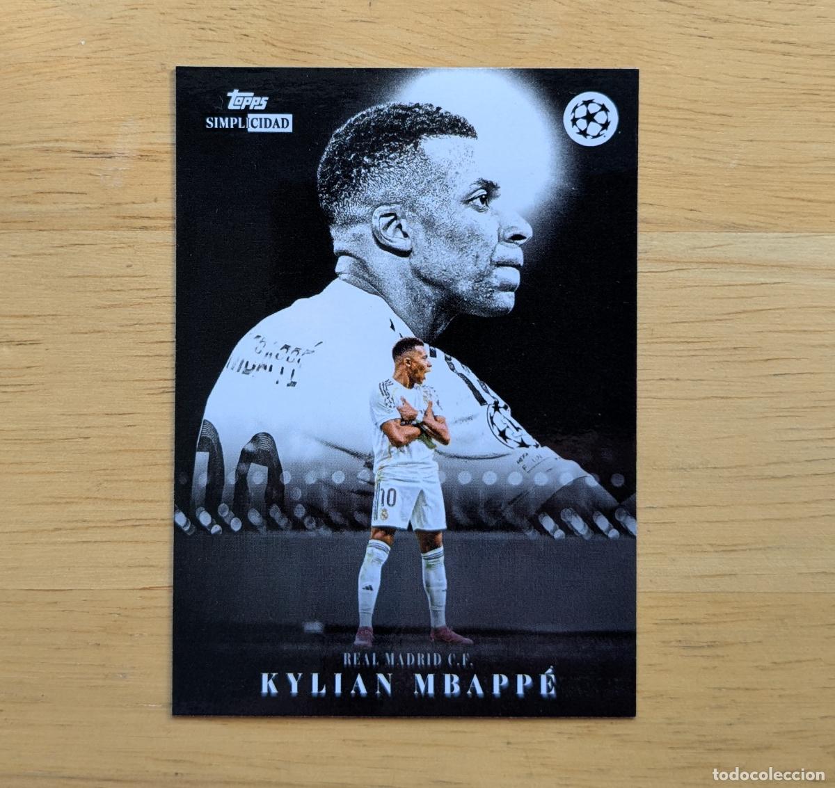 Cromos de f&uacute;tbol: TOPPS SIMPLICIDAD UCC 2025-2026 - KYLIAN MBAPPE - REAL MADRID CF - EXALTACION