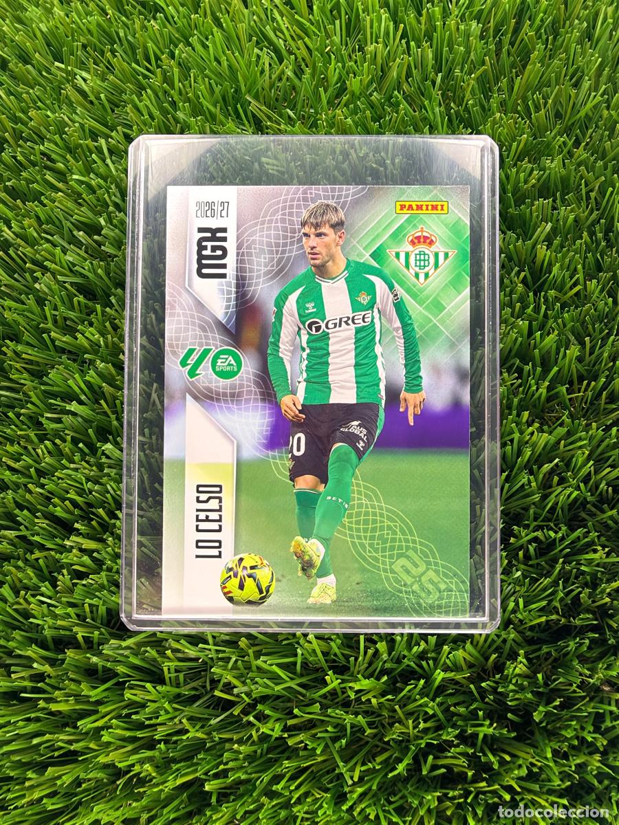 Cromos de f&uacute;tbol: N&ordm; 103 Lo Celso Real Betis Megacracks 26 27