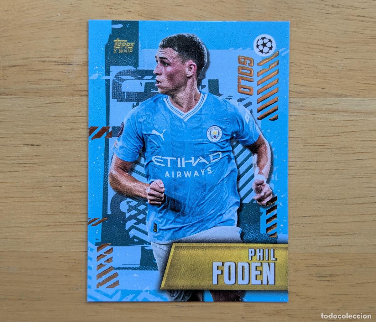 Cromos de f&uacute;tbol: TOPPS GOLD 2023-2024 - PHIL FODEN - GOLD - MANCHESTER CITY