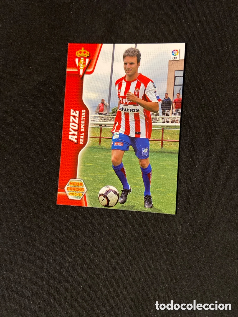 Cromos de f&uacute;tbol: AYOZE NUEVO FICHAJE 442 (SPORTING GIJ&Oacute;N)