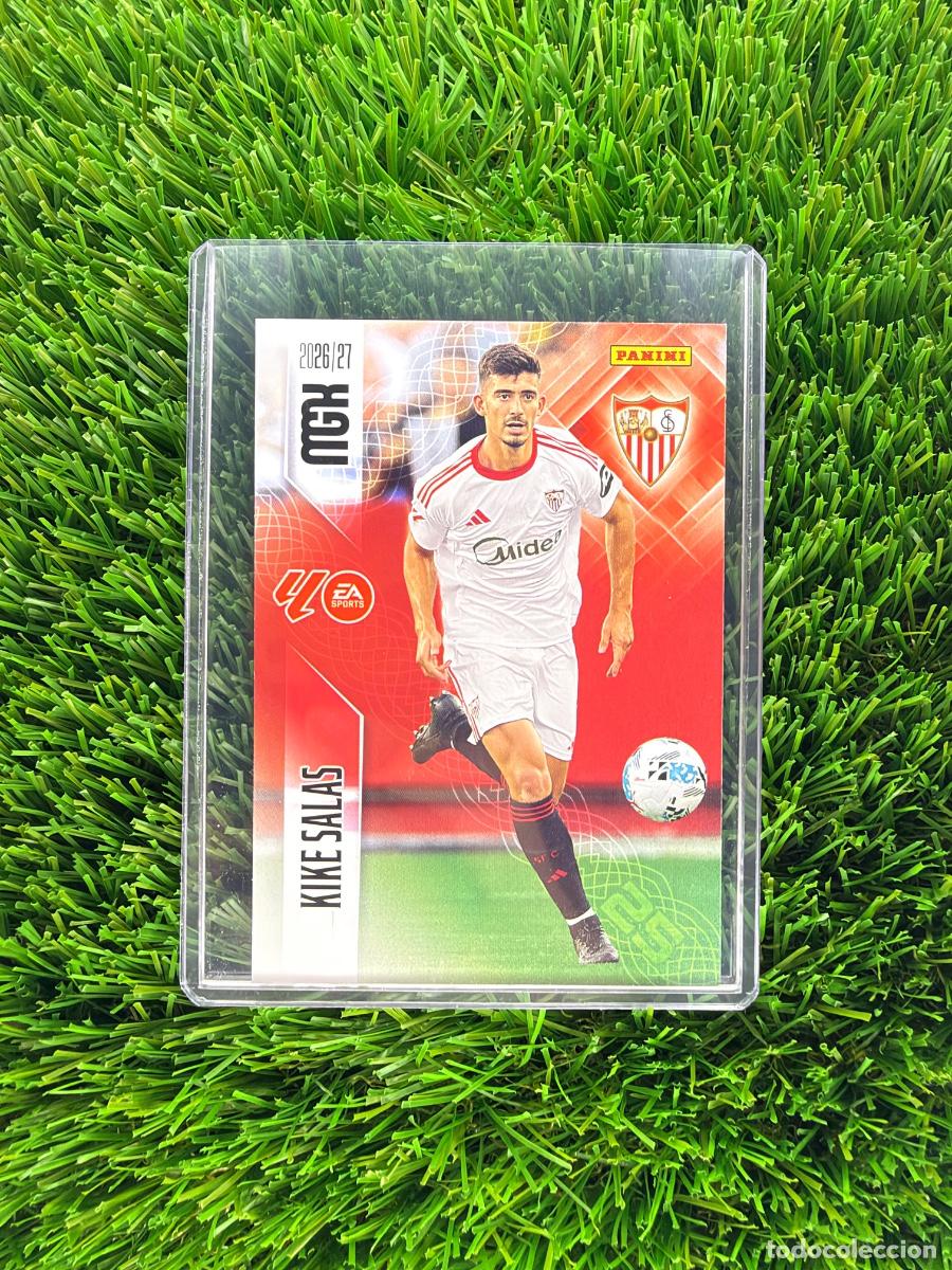 Cromos de f&uacute;tbol: N&ordm; 330 Kike Salas Sevilla FC Megacracks 26 27