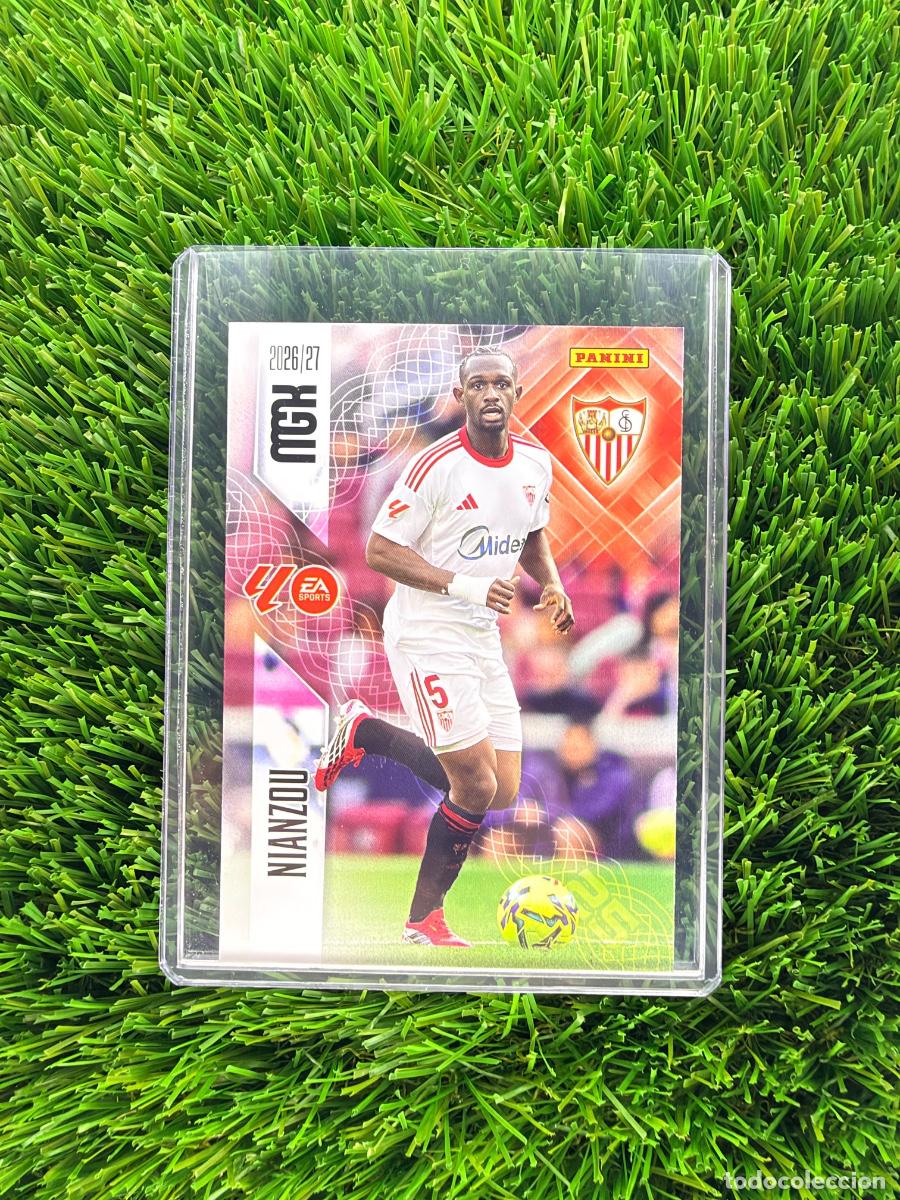 Cromos de f&uacute;tbol: N&ordm; 331 Nianzou Sevilla FC Megacracks 26 27
