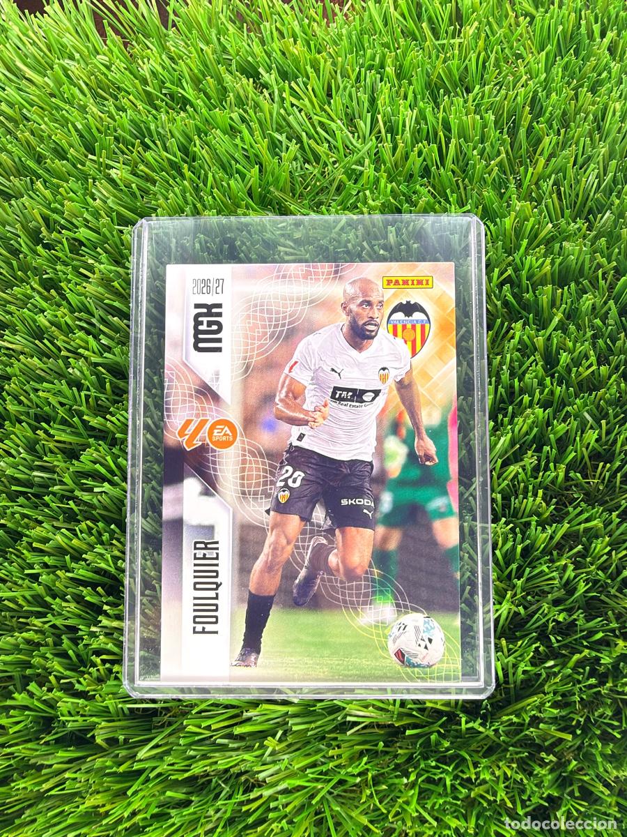 Cromos de f&uacute;tbol: N&ordm; 346 Foulquier Valencia CF Megacracks 26 27