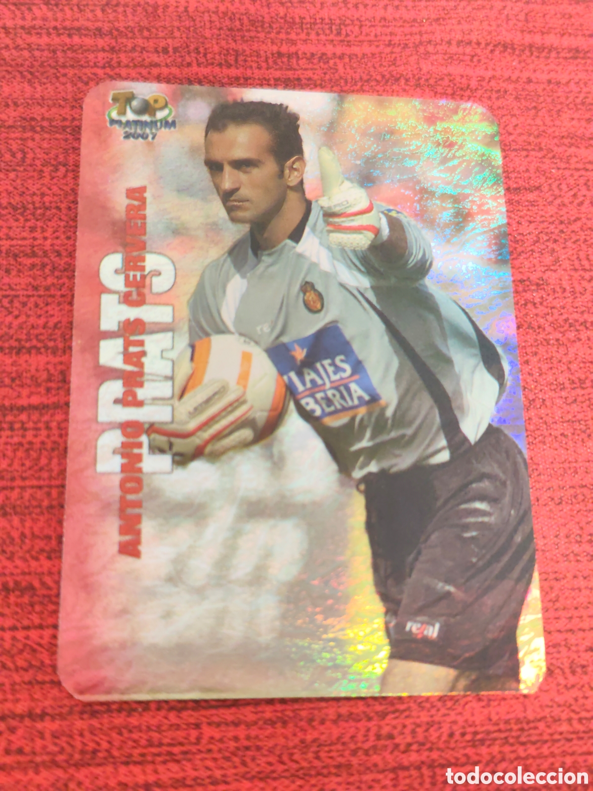 Cromos de f&uacute;tbol: 675 PRATS REAL MALLORCA JASPEADO TOP PLATINUM MUNDICROMO 2006 2007