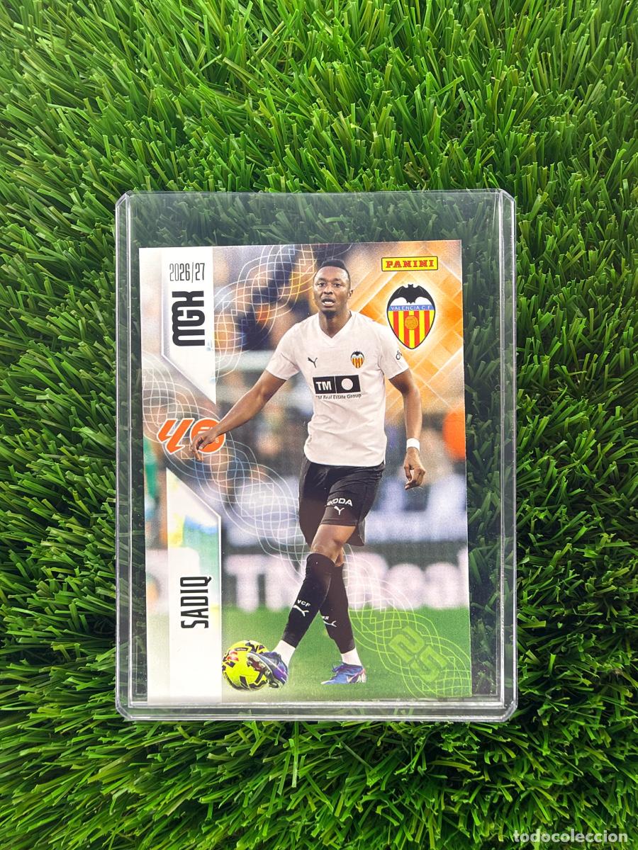 Cromos de f&uacute;tbol: N&ordm; 360 Sadiq Valencia CF Megacracks 26 27