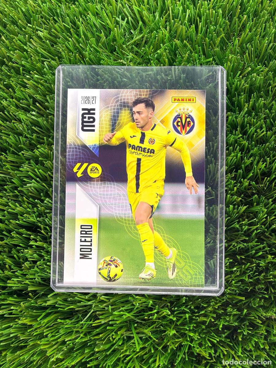 Cromos de f&uacute;tbol: N&ordm; 373 Moleiro Villarreal CF Megacracks 26 27