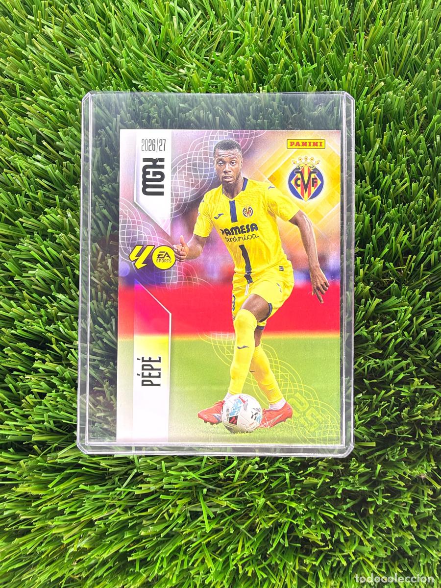 Cromos de f&uacute;tbol: N&ordm; 375 P&eacute;p&eacute; Villarreal CF Megacracks 26 27