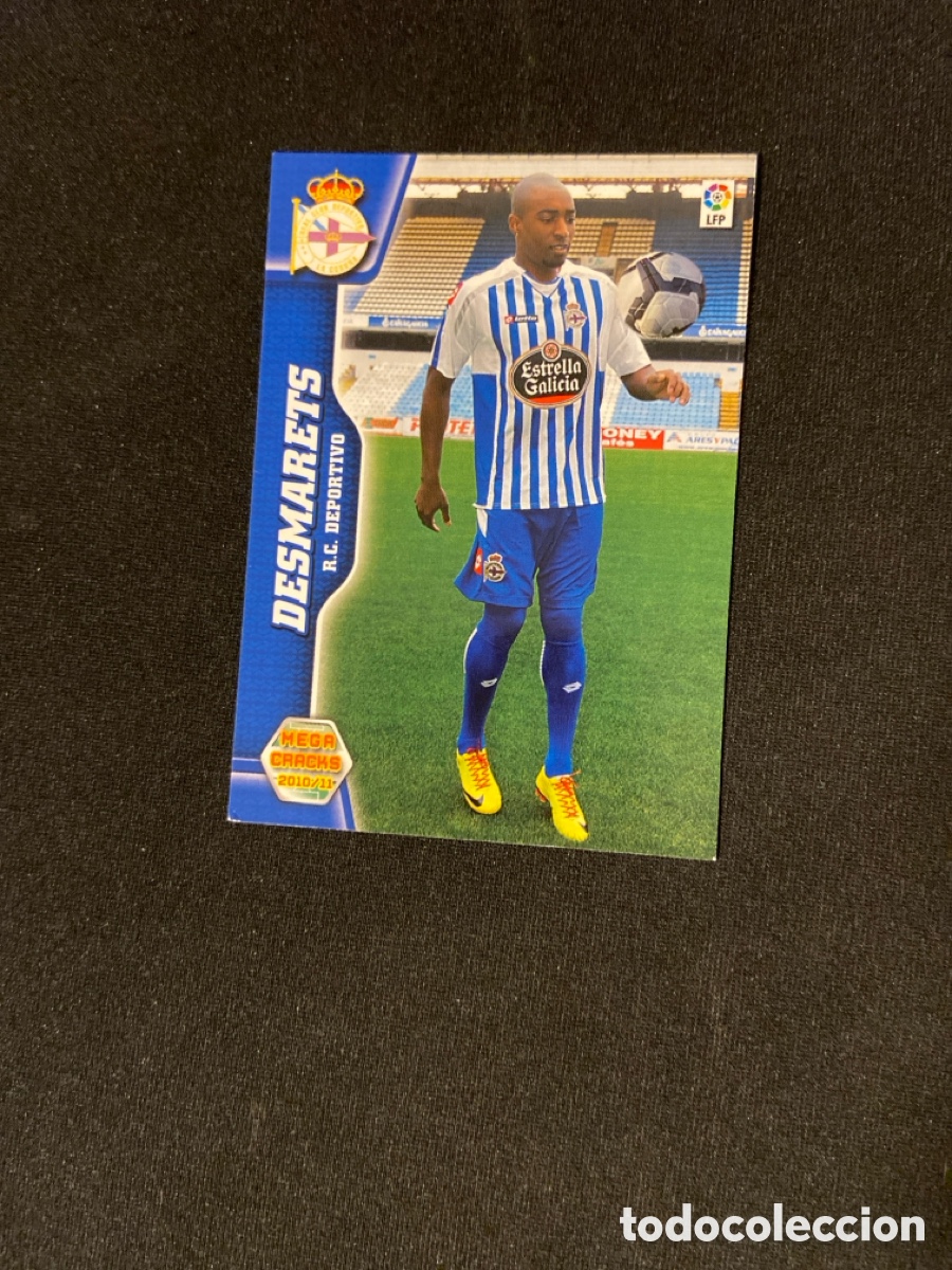 Cromos de f&uacute;tbol: DESMARETS 447 NUEVO FICHAJE (DEPORTIVO CORU&Ntilde;A)