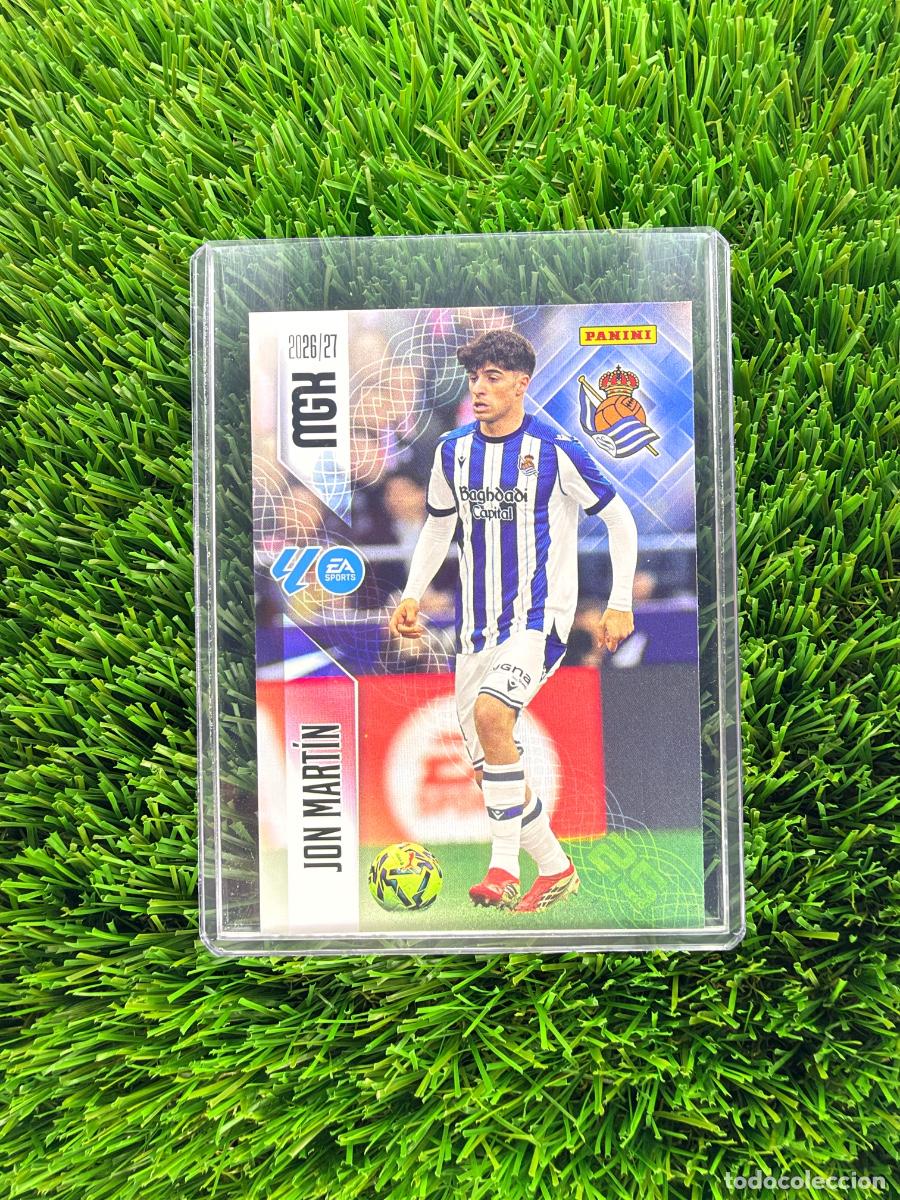 Cromos de f&uacute;tbol: N&ordm; 311 Jon Mart&iacute;n Real Sociedad Megacracks 26 27
