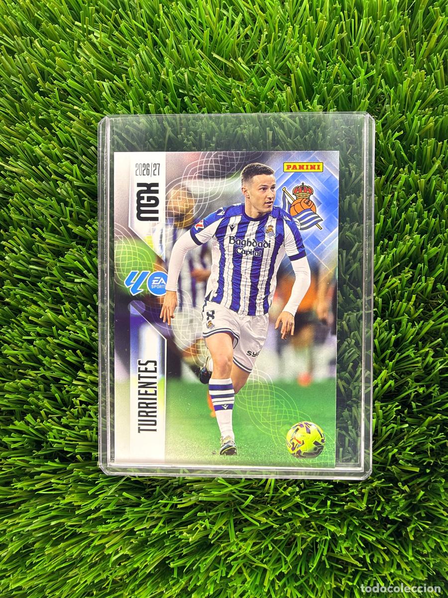 Cromos de f&uacute;tbol: N&ordm; 316 Turrientes Real Sociedad Megacracks 26 27