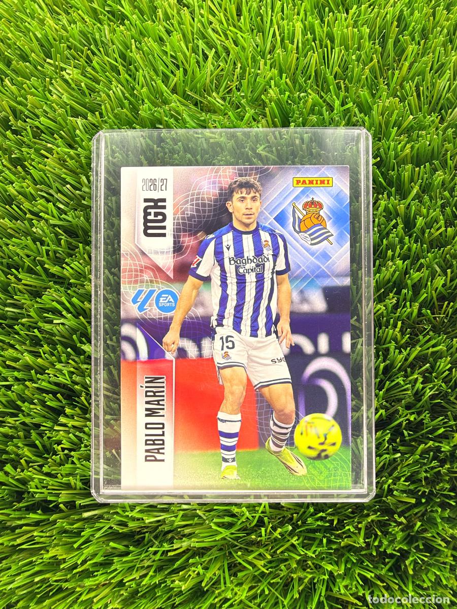 Cromos de f&uacute;tbol: N&ordm; 317 Pablo Mar&iacute;n Real Sociedad Megacracks 26 27