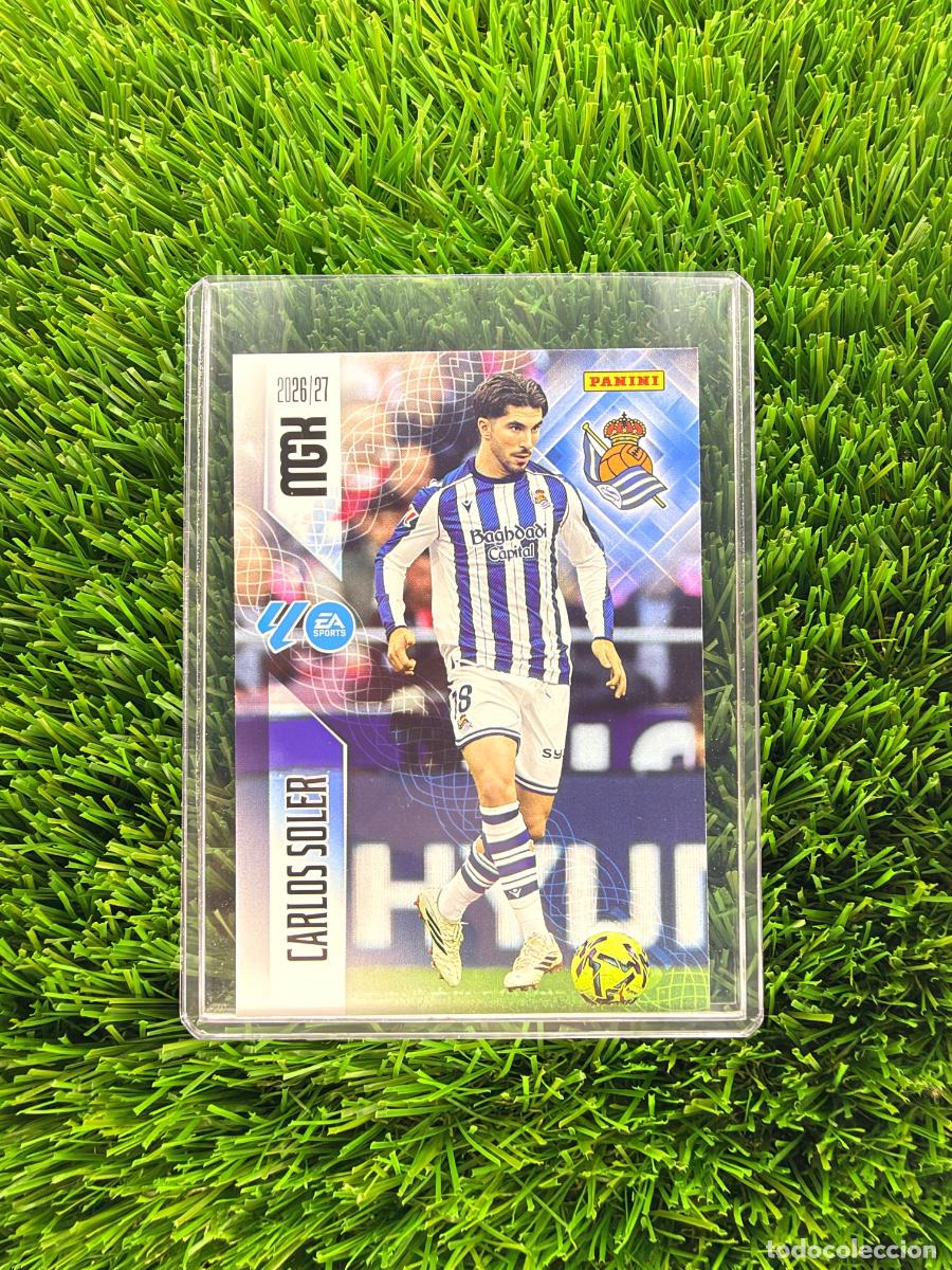 Cromos de f&uacute;tbol: N&ordm; 319 Carlos Soler Real Sociedad Megacracks 26 27