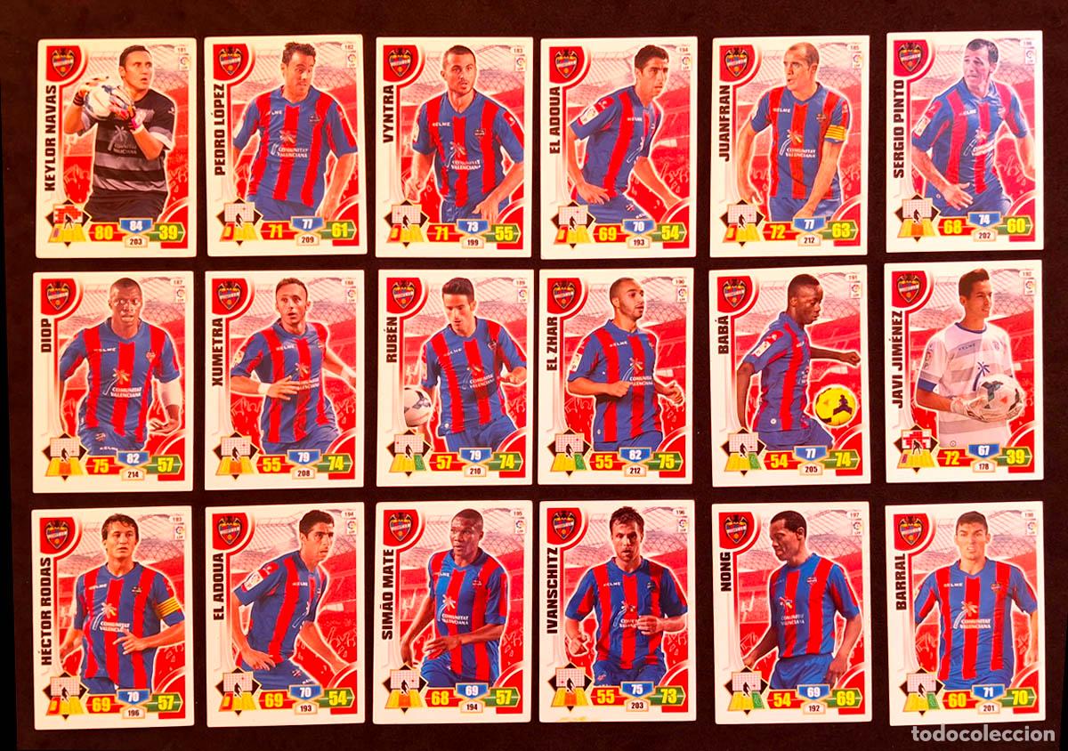 Cromos de f&uacute;tbol: Levante Adrenalyn XL 2013-2014 13-14