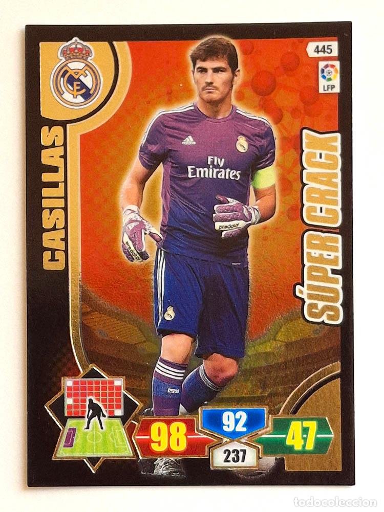 Cromos de f&uacute;tbol: 445 Super Crack Casillas - Real Madrid Adrenalyn XL 2013-2014 13-14