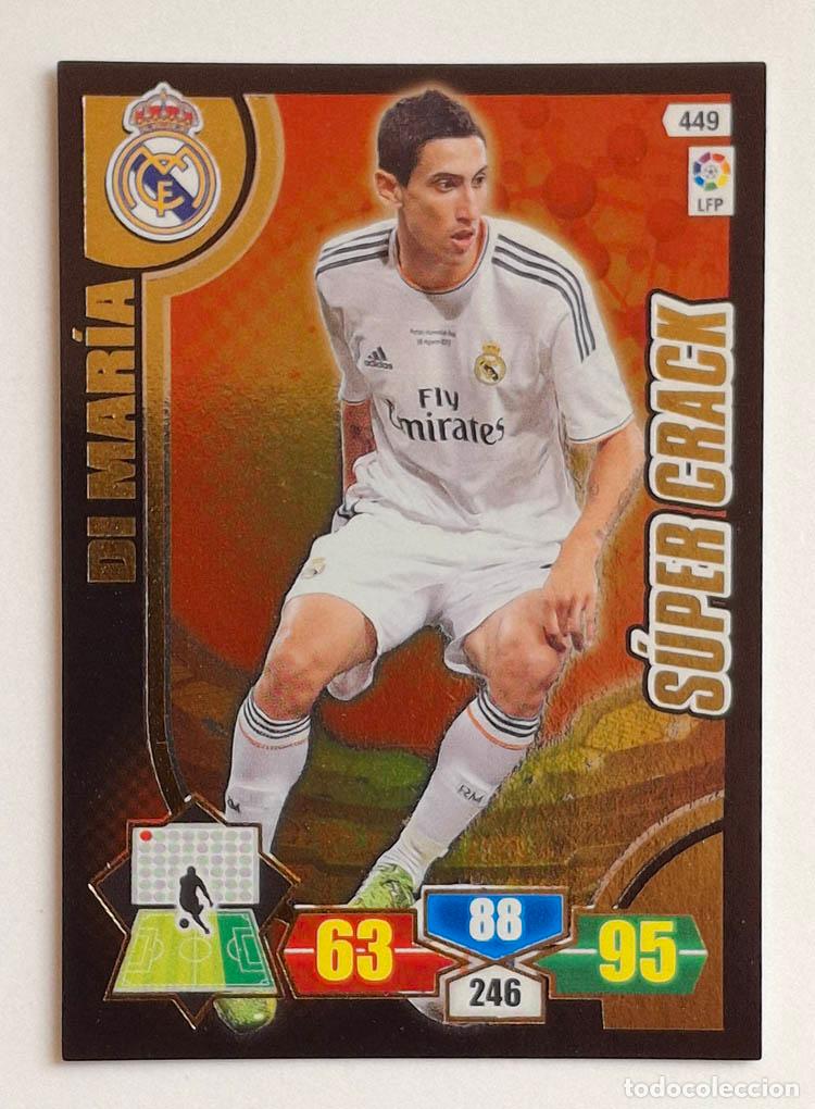 Cromos de f&uacute;tbol: 449 Super Crack Di Mar&iacute;a - Real Madrid Adrenalyn XL 2013-2014 13-14