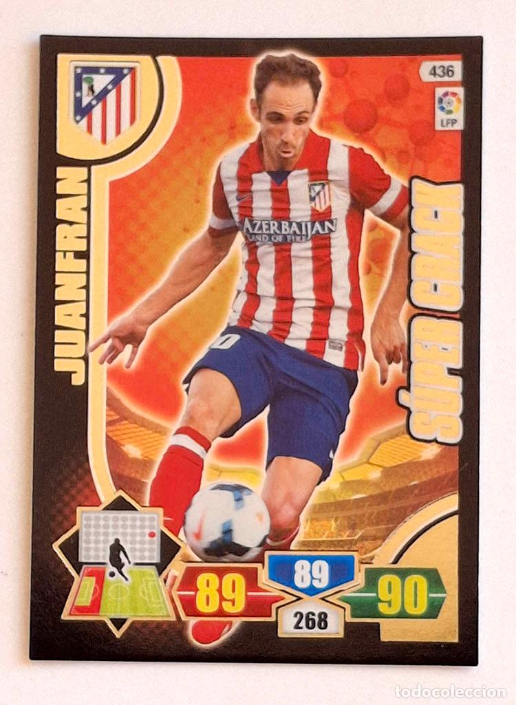 Cromos de f&uacute;tbol: 436 Super Crack Juanfran - Atl&eacute;tico de Madrid Adrenalyn XL 2013-2014 13-14