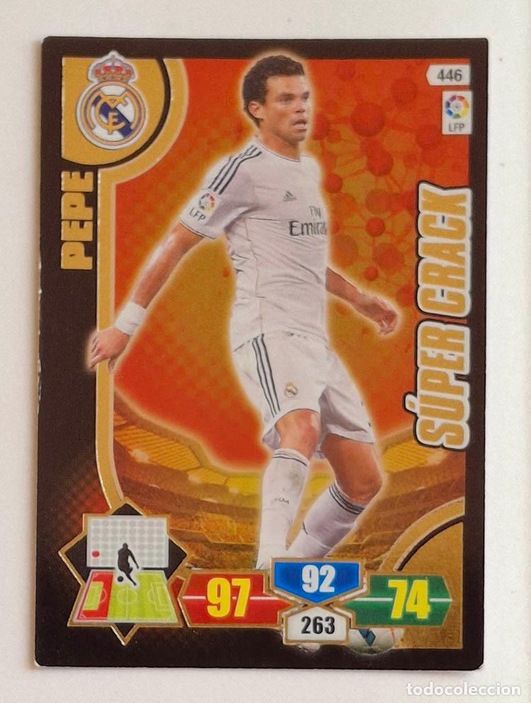 Cromos de f&uacute;tbol: 446 Super Crack Pepe - Real Madrid Adrenalyn XL 2013-2014 13-14