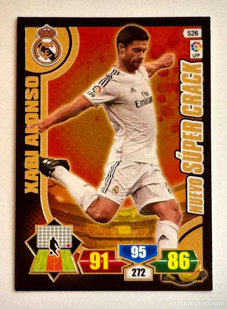 Cromos de f&uacute;tbol: 526 Nuevo Super Crack Xavi Alonso - Real Madrid Adrenalyn XL 2013-2014 13-14