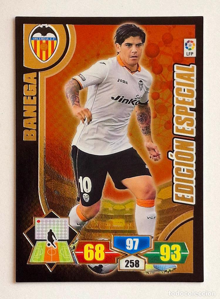 Cromos de f&uacute;tbol: 535 Edici&oacute;n Especial Banega - Valencia - Sobres Premium Adrenalyn XL 2013-2014 13-14