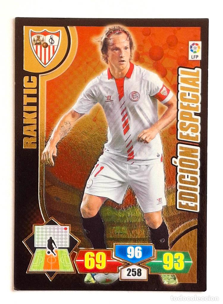 Football Stickers: 537 Edici&oacute;n Especial Rakitic - Sevilla - Sobres Premium Adrenalyn XL 2013-2014 13-14